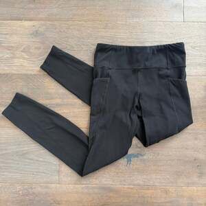 Athleta Girl High Rise Stash Your Treasures Tight Black Size XL/14